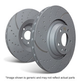EBC 2019+ Ram 1500 Classic 3.6L/5.7L GD Sport Rear Rotors - GD7106