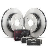 Brembo OE 17-20 Jaguar F-Pace/19-20 I-Pace/Land Rover Range Rover Velar Front Disc Brake Kit - KT00813