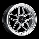 Weld Racing 18x5 Laguna Bead Lock 5x120 ET23 BS2.1 Gloss BLK MIL DIA 78.1 - S1528C022N23