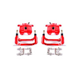 Power Stop 01-03 Acura CL Front Red Calipers w/Brackets - Pair - S2584