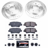 Power Stop 2019 Hyundai Veloster Rear Z23 Evolution Sport Brake Kit - K8331