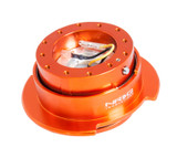 NRG Quick Release Kit Gen 2.5 - Orange Body / Titanium Chrome Ring - SRK-250OR