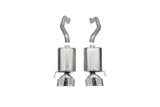 Corsa 2009-2013 Chevrolet Corvette (C6) 6.2L Polished Xtreme Axle-Back Exhaust w/4.5in Tips - 21012