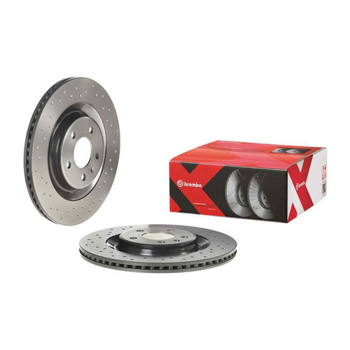 Brembo 2015+ Audi Q7 / 2016+ Audi A5 Drilled Disc Brake Rotor - 09.B969.1X Photo - Primary
