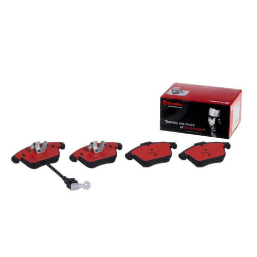 Brembo 17-18 Volkswagen Passat/Tiguan/ Audi Q3/Q3 Quattro Front NAO Brake Pad - P85112N Photo - Primary