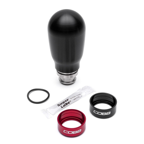 Cobb Subaru 5-Speed COBB Teardrop Weighted Knob - Black - 211370-BK Photo - Primary