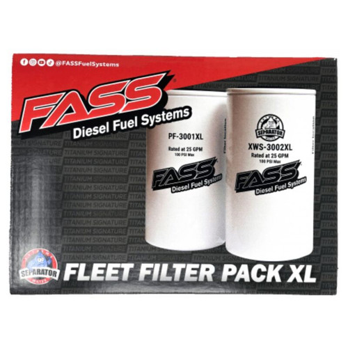 FASS Replacement Filter Pack 3 of XWS-3002 and 3 of PF-3001 XL FLEET FILTER PACK XL - FLP3000XL Photo - Primary