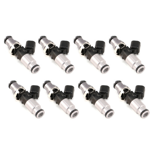 Injector Dynamics 1750-XDS - 60mm Length - 14mm Grey Top - Silver Bottom Adapt (Set of 8) - 1750.60.14.14B.8 User 1