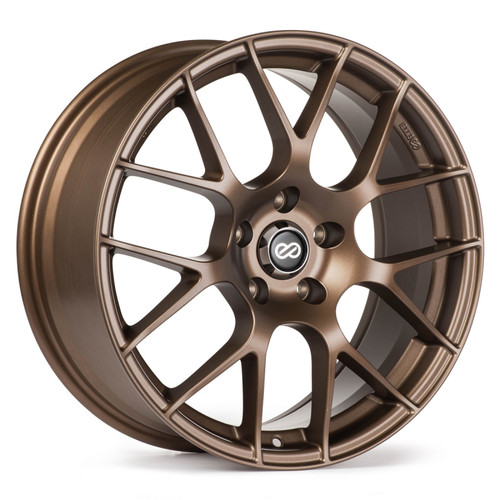 Enkei Raijin 18x8.5 35mm Offset 5x114.3 Bolt Pattern Bronze Paint Wheel - 467-885-6535BP Photo - Primary