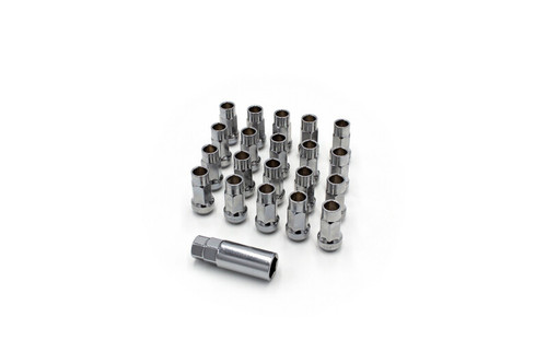 ISR Performance Steel 50mm Open Ended Lug Nuts M12x1.50 - Silver - IS-1250-SIL Photo - Primary