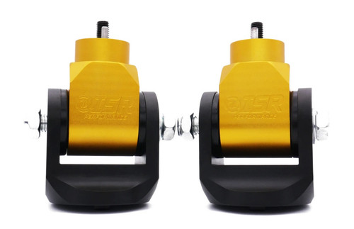 ISR Performance Billet Engine Mount Set with Poly Bushings - Nissan 370Z/G37 Z34 - IS-EMK-Z34-P Photo - Primary