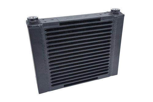 CSF Universal Large Single-Pass Oil Cooler - M22 x 1.5 - 12in L x 9.33in H x 2.16in W - 8371 Photo - Primary