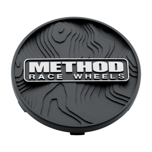 Method Cap TOPO - 107mm - Black - Snap In - CP-TOPO107S-B Photo - Primary