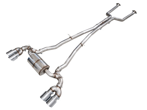 AWE Tuning BMW G90/G99 M5 Touring Edition Cat-Back Exhaust - Chrome Silver Tips - 3015-42790 Photo - Primary