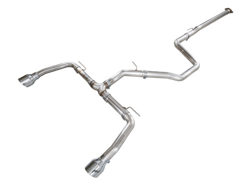 AWE Tuning 22-26 Hyundai Elantra N Track Edition Cat-Back Exhaust - Chrome Silver Tips - 3020-32237 Photo - Primary