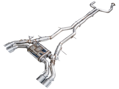 AWE Tuning 22-26 Cadillac CT5-V Blackwing SwitchPath Exhaust - Chrome Silver Tips - 3025-42562 Photo - Primary