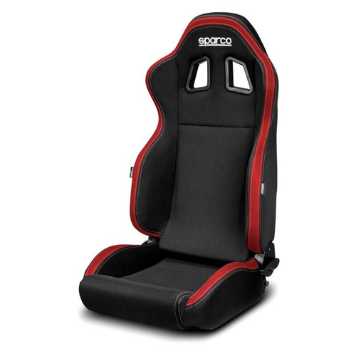Sparco Seat R100 Black/Red - 009014NRRS Photo - Primary
