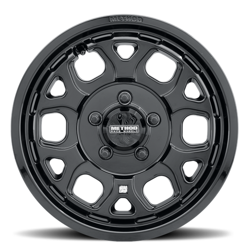 Method MR416 Bead Grip 15x7 / 6x5.5 / 74mm Offset / 78.30mm CB - Gloss Black Wheel - MR416570601366 Photo - Primary