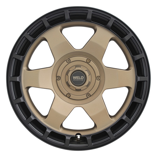Weld Off-Road Ridge 20x9 - 8x170 BP - ET0 - 125.1mm CB - Satin Bronze Wheel (Black Ring) - W15009017500 Photo - Primary