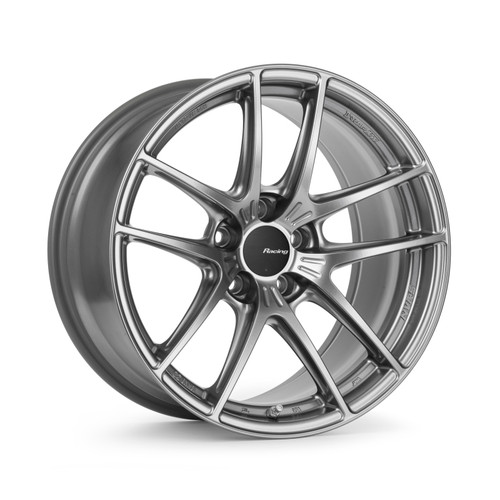 Enkei NVR5 17x8.5in / 5x114.3 BP / ET30 / 75mm Bore - Dark Hyper Silver Wheel - 562-785-6530DHS Photo - Primary