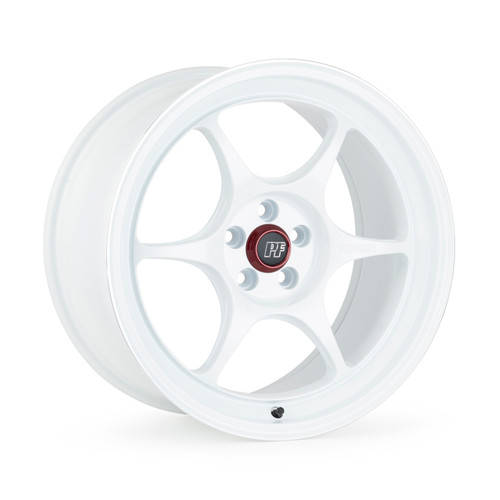 Enkei PF06 - 15x8 / 4x100 / ET35 / 67 CB - White Machined - 545-580-4935WM Photo - Primary