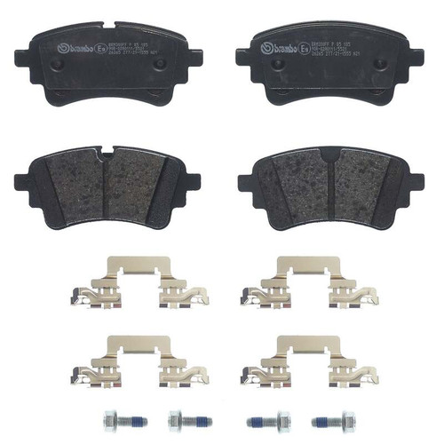Brembo OE 20-24 Audi S5 Sportback/S6/21-24 SQ5 Sportback/2020 SQ7 Low-Met Brake Pad - Rear - P85185 Photo - Primary