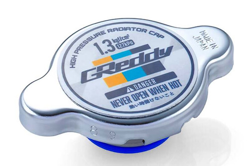 GReddy Type-S 1.3 Radiator Cap Most Nissan / Subaru / Mazda / Mitsubishi / Some Toyota - Brushed - 13901002 Photo - Primary