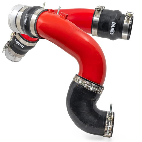 Banks Power 23-24 Ford Super Duty 6.7L High Output Boost Tube Upgrade Kit - Red - 26014 Photo - Primary