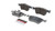 Brembo 2022 Ford Bronco Sport/ Ford Escape/ Ford Maverick Front NAO Brake Pad - P24218N Photo - Close Up