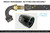 GReddy AN10 90 Degree Swivel Hose End - Black/Gold Anodized - 12801090 Photo - Close Up