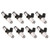 Injector Dynamics 1750-XDS - 60mm Length - 14mm Grey Top - Silver Bottom Adapt (Set of 8) - 1750.60.14.14B.8 User 1