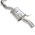 Invidia 2022+ Volkswagen Golf R MK8 76mm R400 Valved Cat Back Exhaust Rolled TI Tips - HS22GFR8GV4RT Photo - Close Up
