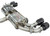 Invidia 2022+ Volkswagen Golf R MK8 76mm R400 Valved Cat Back Exhaust Straight Cut Black Tips - HS22GFR8GV4SB Photo - Close Up