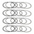 Manley Ring Set Subaru EJ205WRX / EJ257 WRX STi 100mm File Fit 1.2mm x 1.2mm x 2.0mm - Set of 4 - 461000DT-4 User 1