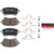 Brembo OE 20-24 Audi S5/2021 S6/S7 Sportback/SQ5 Sportback PRIME Ceramic Brake Pad - Rear - P85186N Photo - Close Up