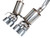 AWE Tuning C6 Chevrolet Corvette Z06/ZR1 Touring Edition Axle-Back Exhaust w/ Chrome Silver Tips - 3015-42606 Photo - out of package
