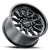 Method MR323 - 17x8.5 / 6x5.5 / ET 25 / 106.25 CB - Gloss Black - MR323785601325 Photo - Close Up