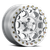 Method MR416 Beadlock 15x7 / 5x4.5 / 55mm Offset / 68.00mm Bore - Machined Clear Coat Wheel - MR41657012361B Photo - Primary