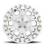 Method MR416 Beadlock 15x7 / 5x4.5 / 55mm Offset / 68.00mm Bore - Machined Clear Coat Wheel - MR41657012361B Photo - Close Up