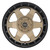 Weld Off-Road Ridge 17x9 - 5x114.3 / 5x127 BP - ET-12 - 78.1mm CB - Satin Bronze Wheel (Black Ring) - W15079026450 Photo - Primary