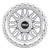 Weld Off-Road Swift 17x9in - 5x114.3 / 5x127 BP - ET-12 78.1mm CB Gloss Silver Machined Wheel & Ring - W18579026450 Photo - Primary