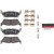 Brembo OE 2023 Ford Expedition/21-22 F-150 PRIME Ceramic Brake Pad - Rear - P24252N Photo - Close Up