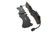Brembo 18-19 Alfa Romeo Giulia/ Alfa Romeo Stelvio Front Low-Met Brake Pad - P23186 Photo - Close Up