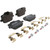Brembo OE 2022 BMW i4/19-22 Z4/20-22 Toyota GR Supra PRIME Low-Met Brake Pad - Rear - P06114 Photo - Primary