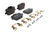 Brembo OE 2022 BMW i4/19-22 Z4/20-22 Toyota GR Supra PRIME Low-Met Brake Pad - Rear - P06114 Photo - Close Up