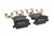 Brembo OE 2022 BMW i4/19-22 Z4/20-22 Toyota GR Supra PRIME Low-Met Brake Pad - Rear - P06114 Photo - Close Up