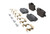 Brembo OE 2022 BMW i4/19-22 Z4/20-22 Toyota GR Supra PRIME Low-Met Brake Pad - Rear - P06114 Photo - Close Up