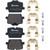 Brembo OE 2022 BMW i4/19-22 Z4/20-22 Toyota GR Supra PRIME Low-Met Brake Pad - Rear - P06114 Photo - Close Up