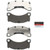Brembo OE 15-18 Porsche Macan/17-24 Panamera PRIME Ceramic Brake Pad - Front - P65047N Photo - Close Up