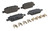 Brembo OE 17-21 Tesla Model 3/2021 Model Y Brake Pad - Rear - P09027 Photo - Close Up